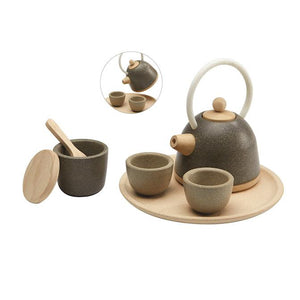 PlanToys Holz Tee-Set Classic | Holzspielzeug | Beluga Kids