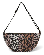 Sac banane en coton doux pour adultes, motif léopard noisette