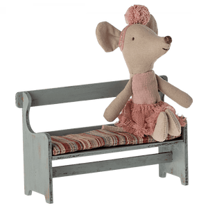 Maileg Sitzbank Maus | Puppenhaus-Zubehör | Beluga Kids