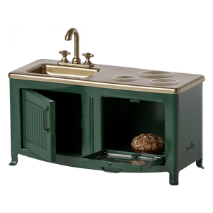 Maileg Küche Maus Dunkelgrün | Puppenhaus-Zubehör | Beluga Kids