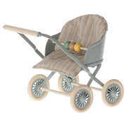 Poussette Bébé Souris Bleu