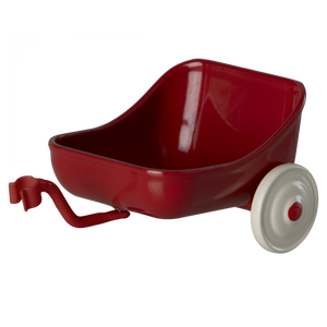 Maileg Dreirad-Anhänger Maus Rot | Puppenhaus-Zubehör | Beluga Kids
