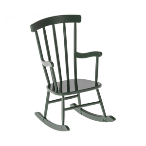 Maileg Schaukelstuhl Maus Dunkelgrün | Puppenhaus-Zubehör | Beluga Kids