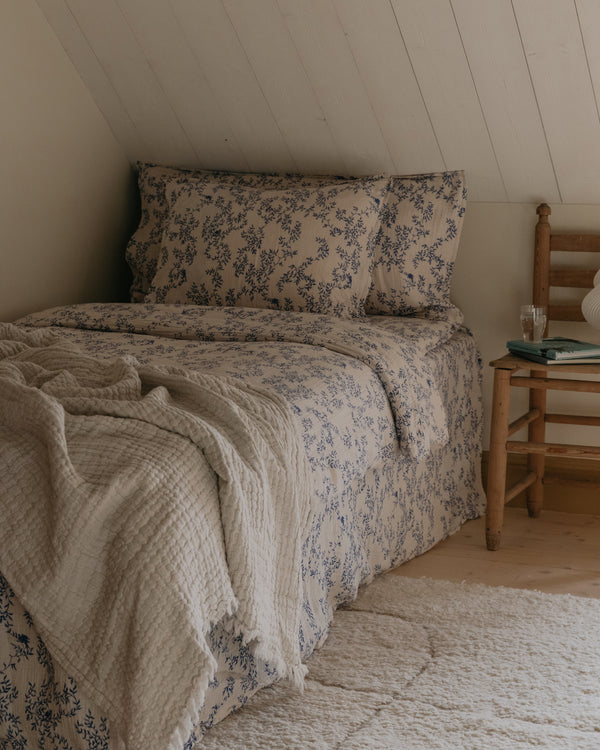 Musselin Bettwäsche-Set Jardim