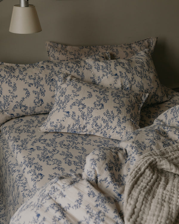 Musselin Bettwäsche-Set Jardim