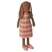 Lapin taille 3 marron chocolat / robe