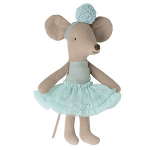 Maileg Ballerina Maus Kleine Schwester Light Mint | Puppen, Spielkombinationen & Spielzeugfiguren | Beluga Kids
