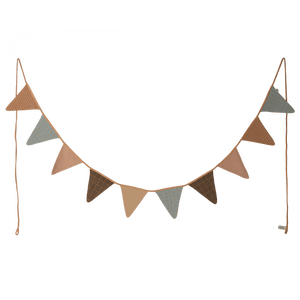 Maileg Leinen Girlande Ocker | Girlande | Beluga Kids