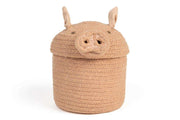 Mini panier de rangement Peggy le Cochon
