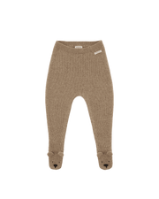 Leggings Matsie en mérinos avec ours