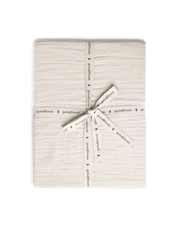 Drap-housse en mousseline Sable