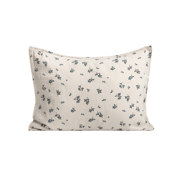 Muslin pillowcase Blueberry