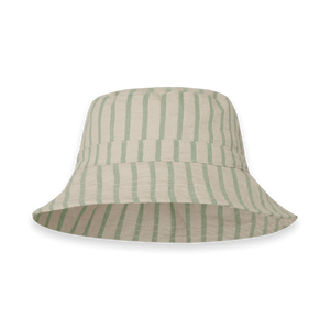 Garbo&Friends Seersucker Hut Stripe Emerald | Shirt | Beluga Kids