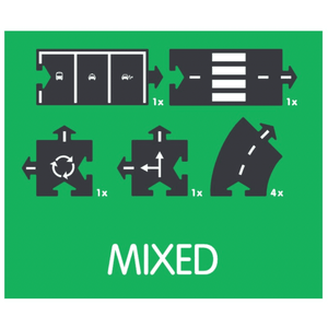 Waytoplay Waytoplay gemischtes Erweiterungsset | Strassenbahn | Beluga Kids