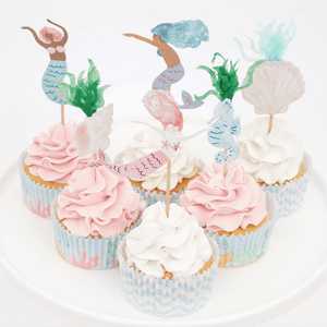 Meri Meri Mermaid Cupcake Set | Partydeko | Beluga Kids