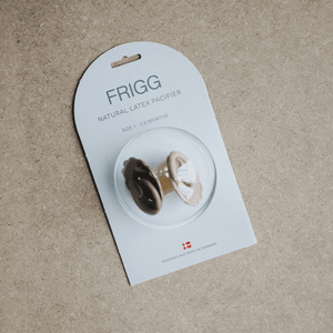 FRIGG 2-Pack Latex Schnuller Daisy Cream/Powder Blush | Schnuller | Beluga Kids