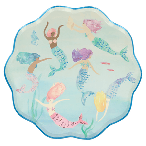Meri Meri Mermaid Partyteller (8x) | Partydeko | Beluga Kids
