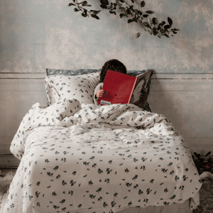 Garbo&Friends Musselin Bettwäsche-Set Blueberry | Bettwäsche | Beluga Kids