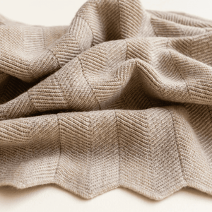 Hvid Babydecke Freddie Sand | Babydecke | Beluga Kids