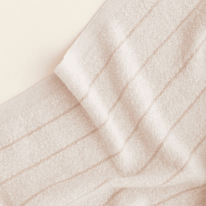 Hvid Babydecke Harry Cream/Apricot | Babydecke | Beluga Kids