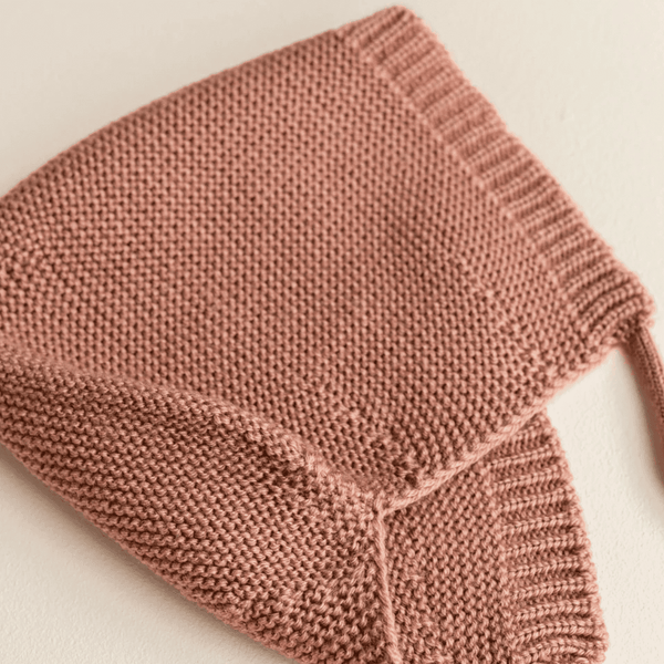 Hvid Bonnette Dolly Terracotta | Babymütze | Beluga Kids