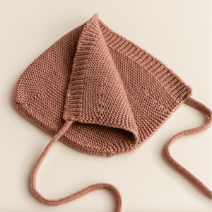 Hvid Bonnette Dolly Terracotta | Babymütze | Beluga Kids