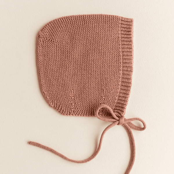 Hvid Bonnette Dolly Terracotta | Babymütze | Beluga Kids