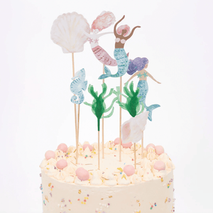 Meri Meri Mermaid Cake Toppers | Partydeko | Beluga Kids