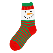 Teeniesocken Snowman Face