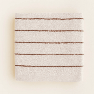 Hvid Babydecke Harry Cream/Mocha | Babydecke | Beluga Kids