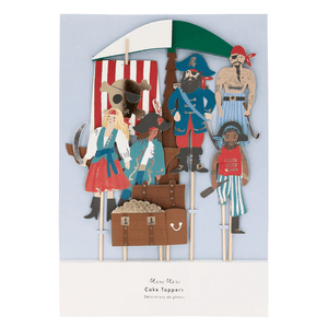 Meri Meri Piraten & Palme Cake Topper | Partydeko | Beluga Kids