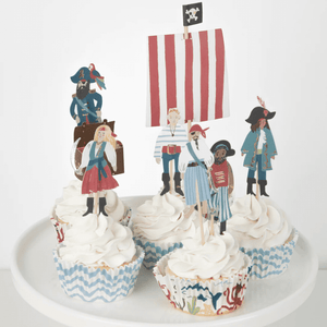 Meri Meri Piratenschiff Cupcake Set | Partydeko | Beluga Kids