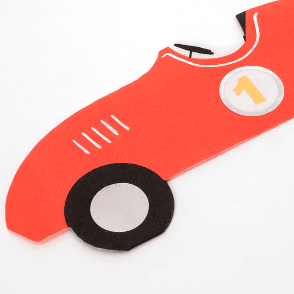 Meri Meri Rennauto Servietten (x16) | Partydeko | Beluga Kids