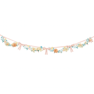 Meri Meri Flower & Bow Girlande | Partydeko | Beluga Kids