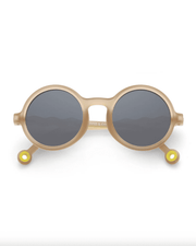Lunettes de soleil rondes junior beige sable