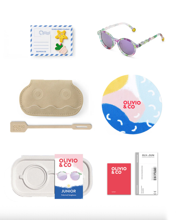 Junior Ovale Sonnenbrille Wild Flower