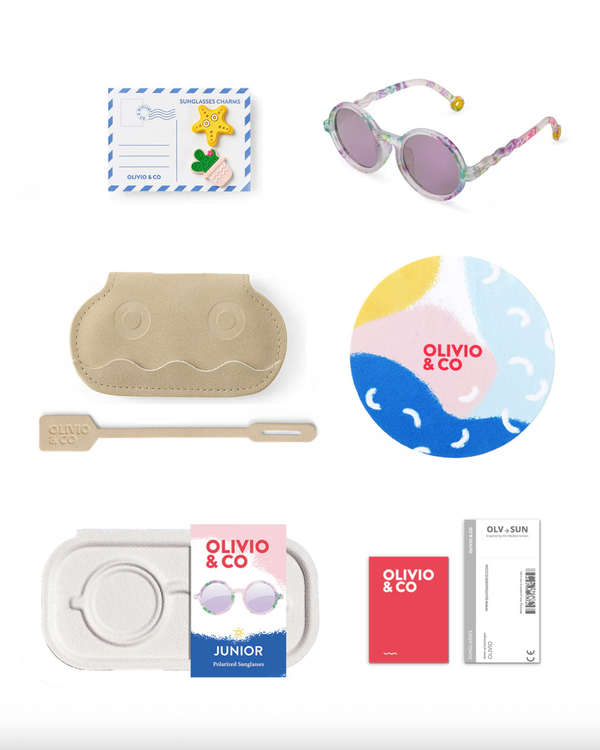 Junior Round Sunglasses Wild Flower