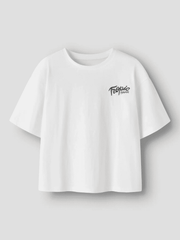 T-Shirt Bright White Tropic Haven