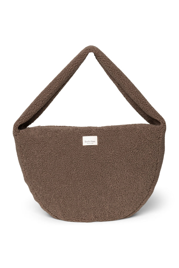 Brown Teddy Cross Body Bag