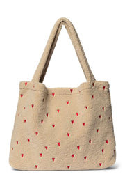Sac Maman Teddy Hearts Écru