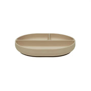 Assiette enfant à ventouse, beige