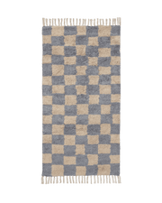 Tapis lavable Mara Mist Blue/Warm Sand