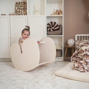 Fitwood NUPPU Schaukelpferd | Kletterbogen | Beluga Kids