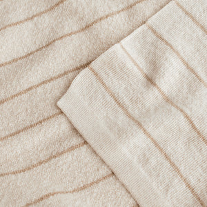 Hvid-Babydecke Harry Cream/Sand-Beluga Kids