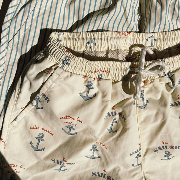 Konges Slojd Asnou Badeshorts Ancre | Badehose | Beluga Kids