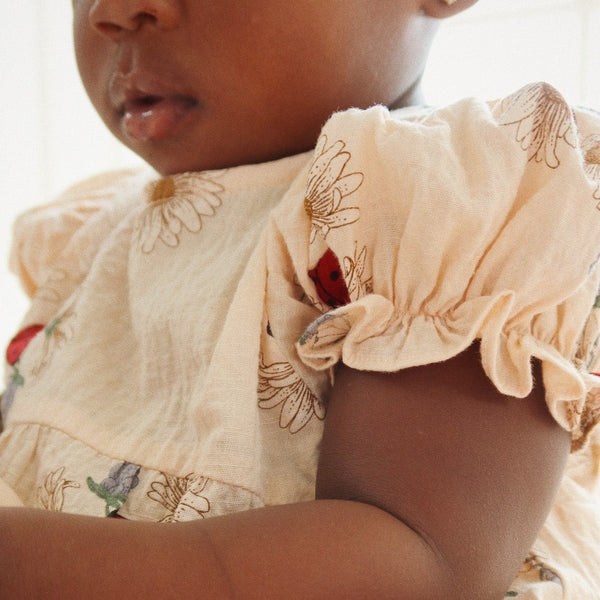 Konges Slojd Vida Body mit Puffärmel Ladybug | Kleid | Beluga Kids