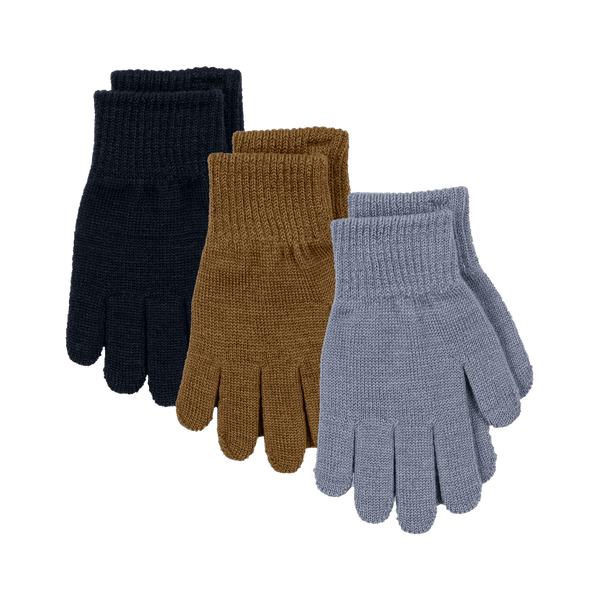 Konges Slojd Filla Handschuhe Shitake/Stormy/Naval | Handschuhe | Beluga Kids