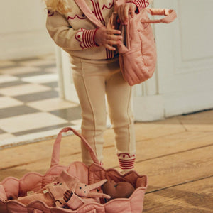 Konges Slojd Puppen-Tragewanne Mahagony Rose | Zubehör für Puppen & Puppentheater | Beluga Kids
