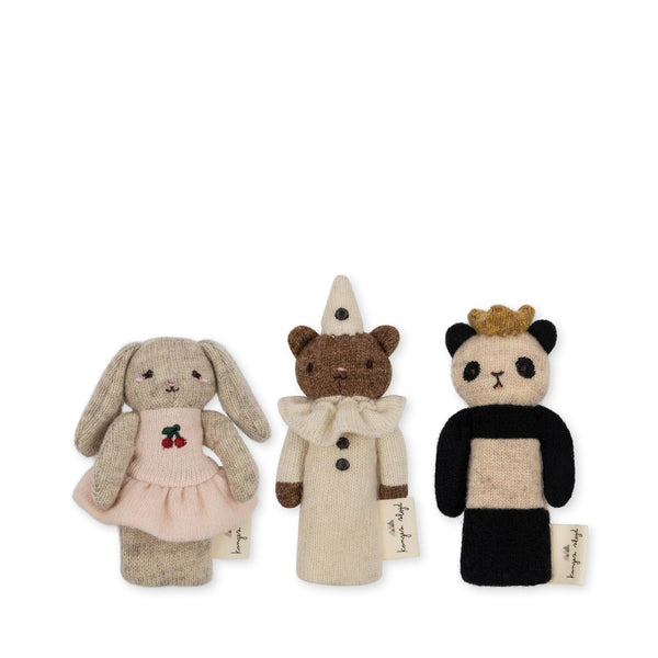 Konges Slojd 3er-pack Fingerpuppen zu Puppentheater | Puppe | Beluga Kids