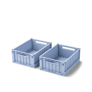 2-Pack Storage Box Weston "S" Dusty Lavender